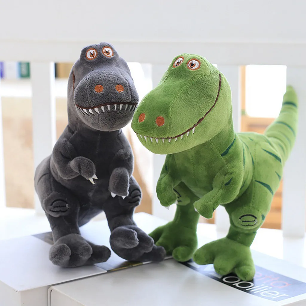 Мягкие игрушки с изображением животных, мягкие плюшевые игрушки с тираннозавром из тираннозавра, динозавры, Игрушки для маленьких девочек, подарки на день рождения