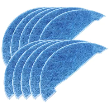 

10 Pieces Clean and Wipe the Mop for Ilife V8S, V80, X750 Robot Spare Parts for Vacuum Mop Floor Cleaning