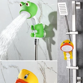 

1Pcs Children Shower Nozzle Animal Shape Adorable Cartoon Shower Nozzle Bathroom Shower Head Handheld Shower Sprinkler A30