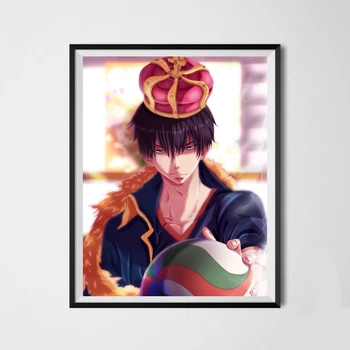 

The King Haikyuu Kageyama Tobio Japanese Manga Canvas Wall Decorative Art Prints Poster,8 x 10 Inches,Ready To Hang
