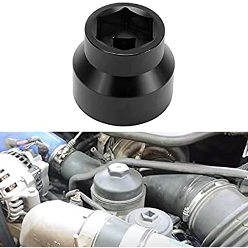 

Fuel Filter Oil Filter Socket 24mm / 36mm Fuel Filter Cap Remover and Installer for 2003-2010 6.0L / 6.4L Ford Powerstroke Diese