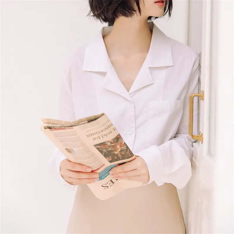 HziriP короткие геометрические с длинным рукавом универсальные элегантные