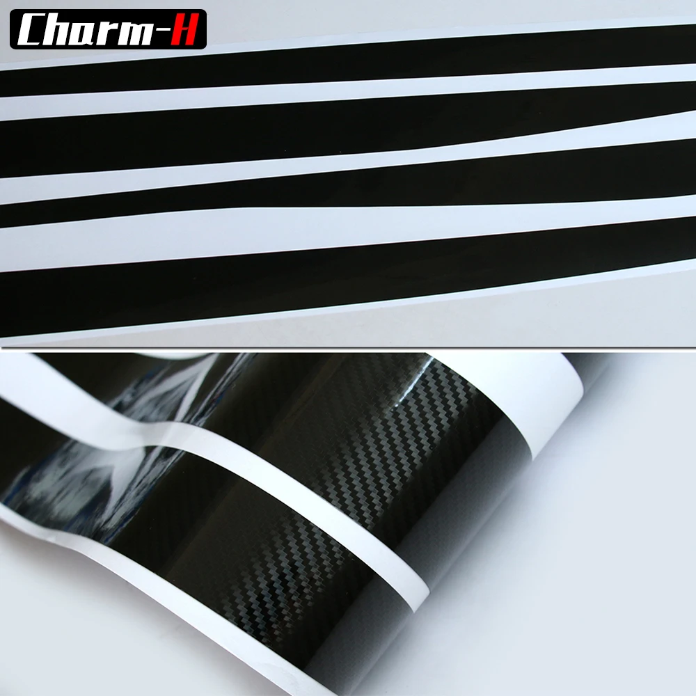 Set for M Performance Side Skirt Stickers Waist Line Side Stripe Decals for BMW 5 Series G30- Car Styling Accessories