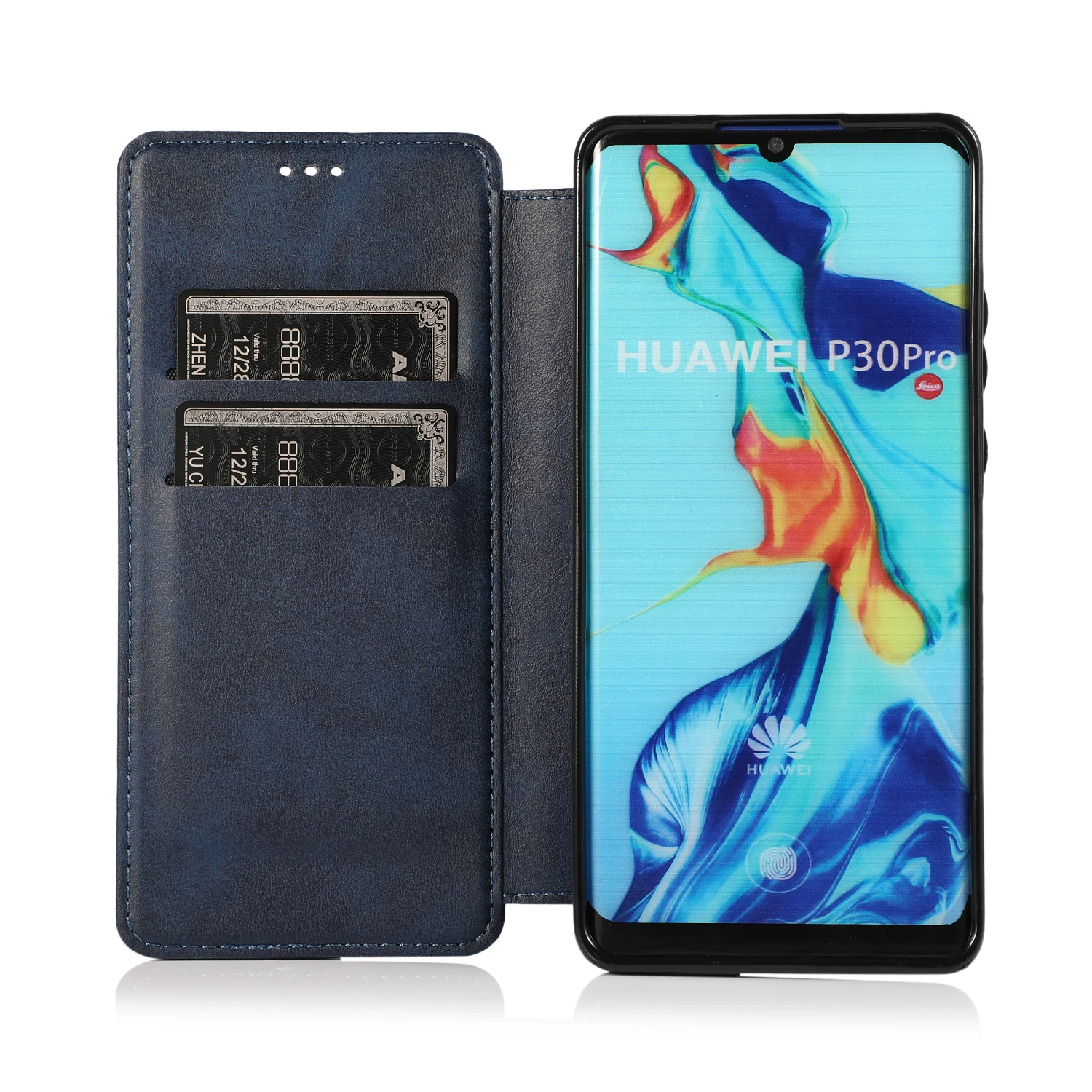 Флип-бумажник мягкий чехол из ТПУ кожи huawei Mate20 Mate20 Pro Mate20 Lite P30 P30 Pro P30 Lite чехол