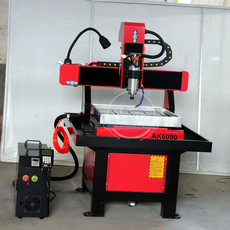 Настольный фрезерный станок с ЧПУ из нержавеющей стали 3 оси 4 дюйма|Фрезы по