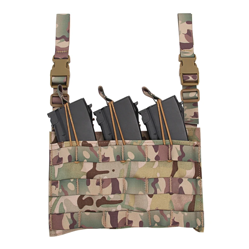 

Wosport pcpc Multifunction Vest Accessory Bag Army Army External Tactical Fan Camouflage 1000d Adjustable Nylon Men New Vest
