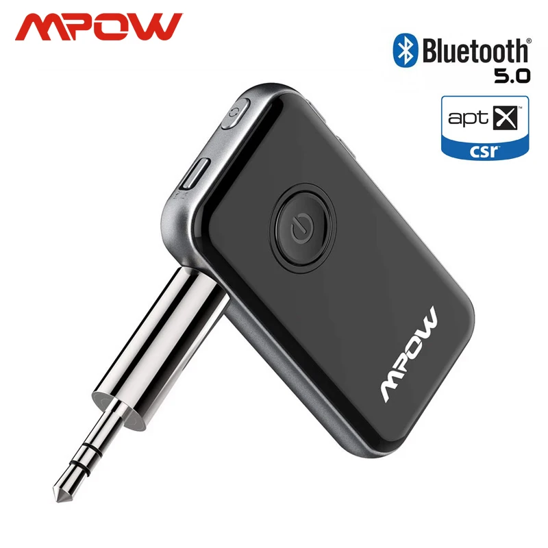Najtaniej Mpow BH045 2. Odbiornik Bluetooth 5.0 nadajnik 2 w 1 obsługa APTX APTX LL 12 godzin czas odtwarzania bezprzewodowy adapter audio stereo