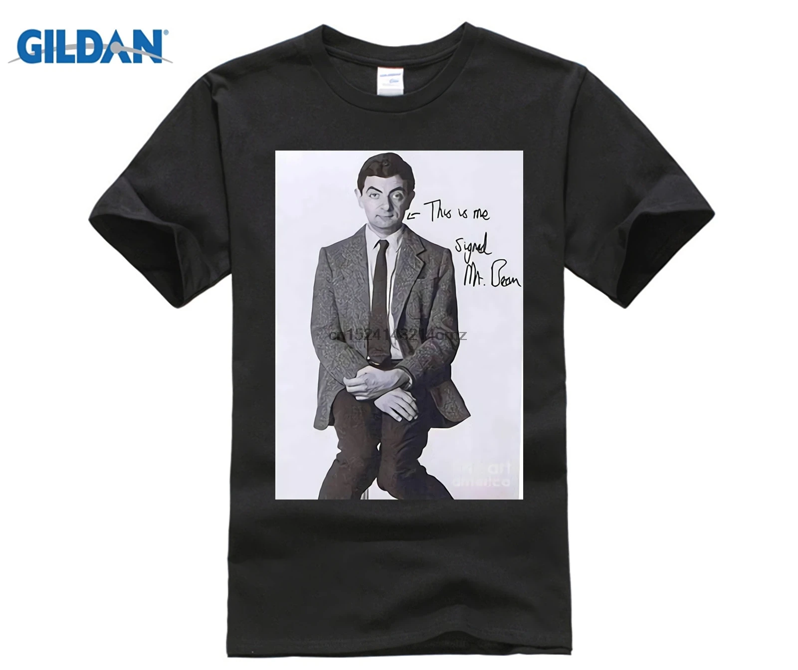

Mr Bean Signed Poster Men T-Shirt