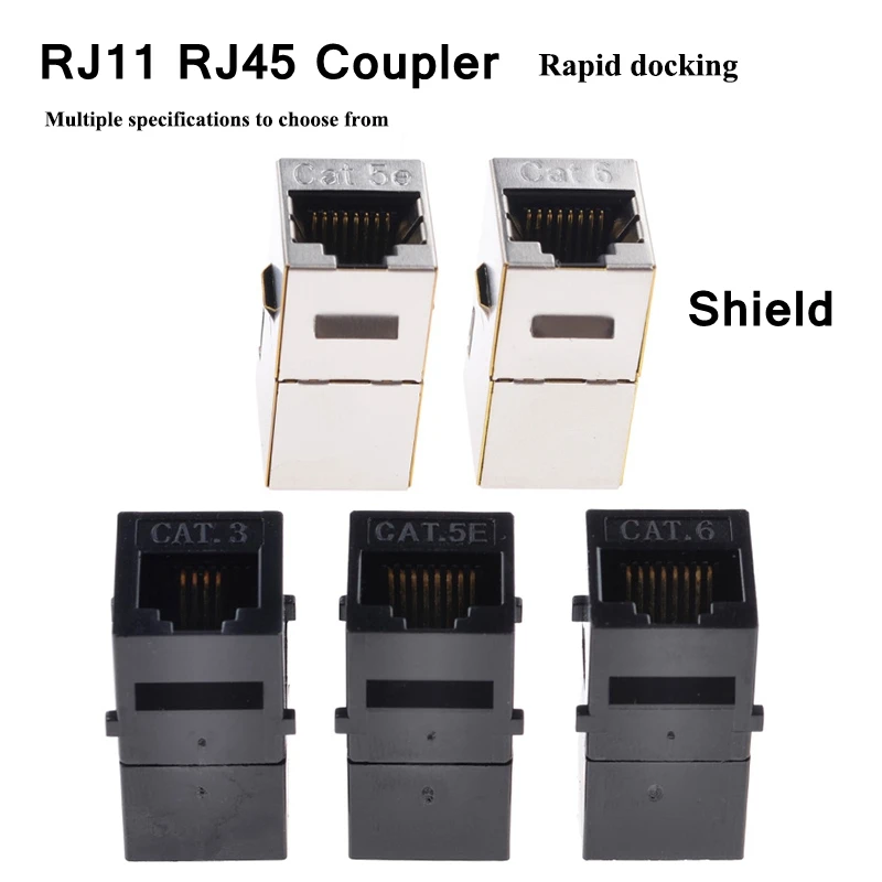 Соединение с печатной платой SHIPCO 1 шт. соединитель RJ11 RJ45 Женский и женский разъем