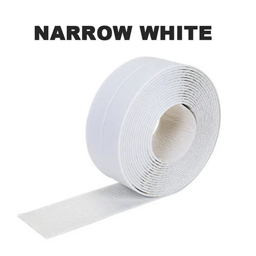 Kitchen Sink PVC Mmaterial Waterproof Mildew Strong Self-adhesive Transparent Tape Bathroom Toilet Crevice Strip Water Seal 3.2M - Цвет: 2.2CMx3.2M