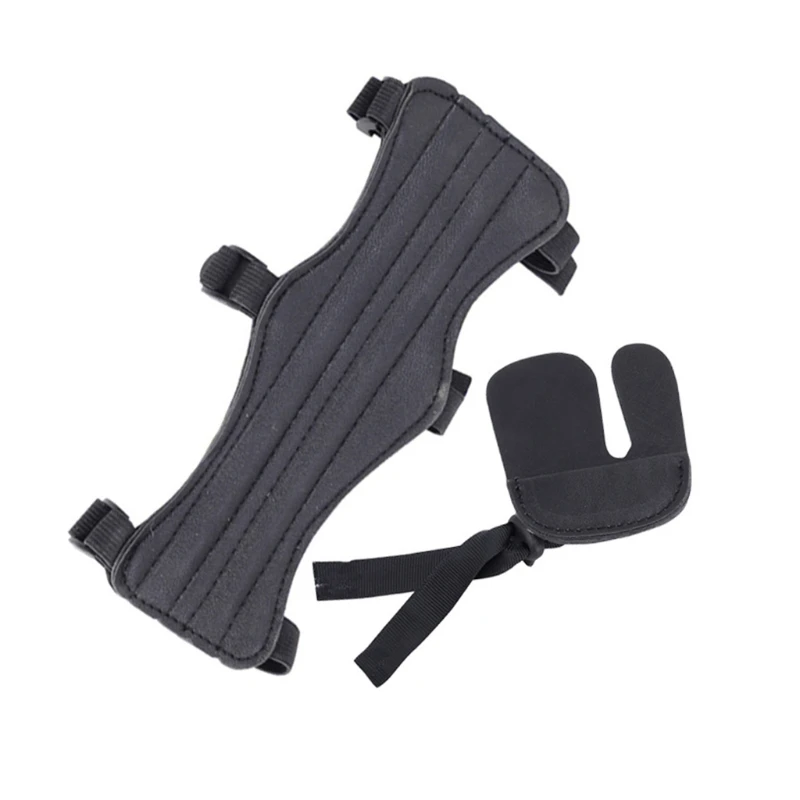Flow New 2 Pack Archery Arm Guards Leather Forearm Protector