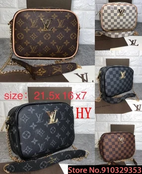 

Luxury Louis Vuitton LV- Leather Handbags Women Bags Designer Brand Women's Shoulder Bags Large Capacity Ladies Hand Bags L220
