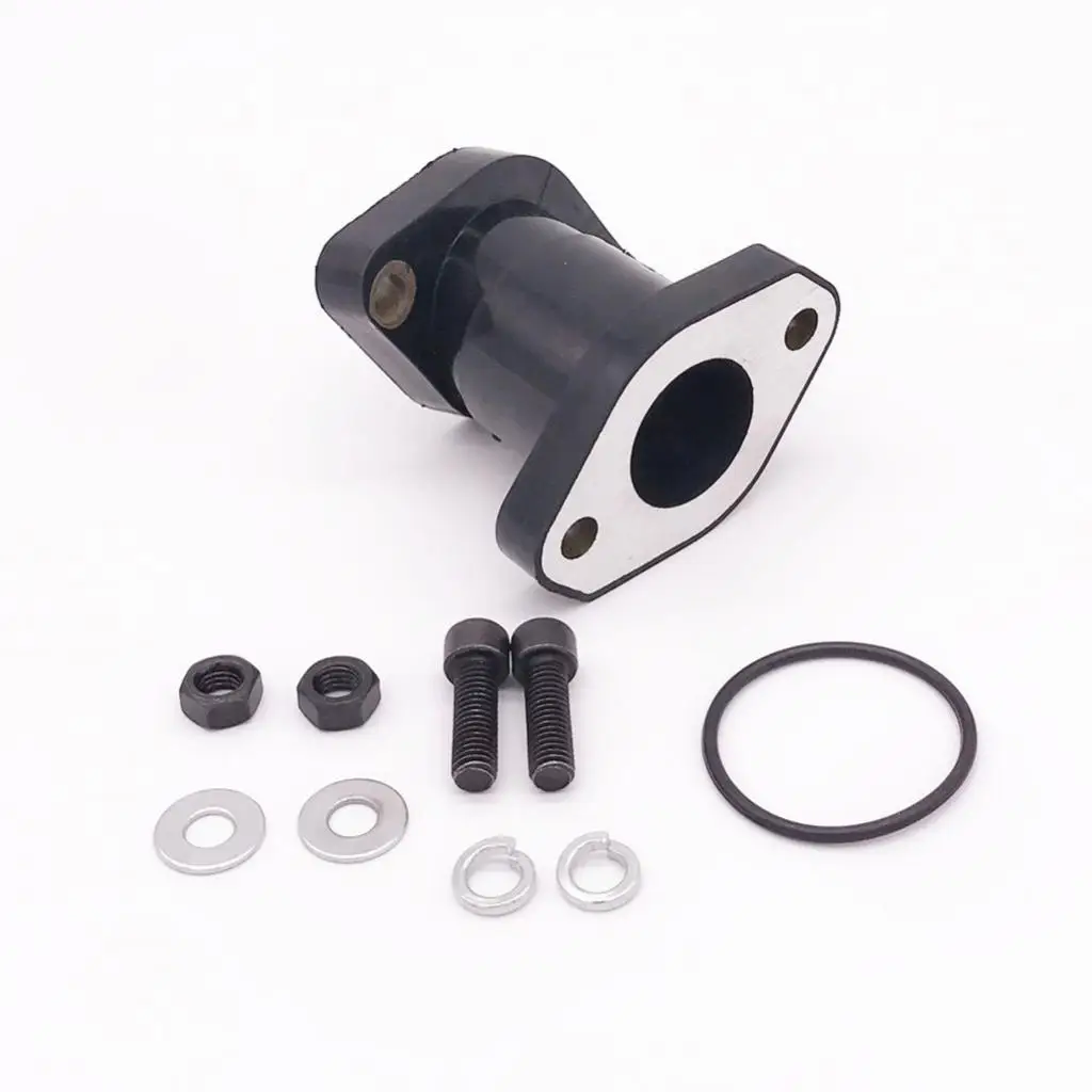 Intake Manifold Carb Carburetor Adapter Joint Boot Replacement for Yamaha Big Bear 350 YFM 350 93 -97