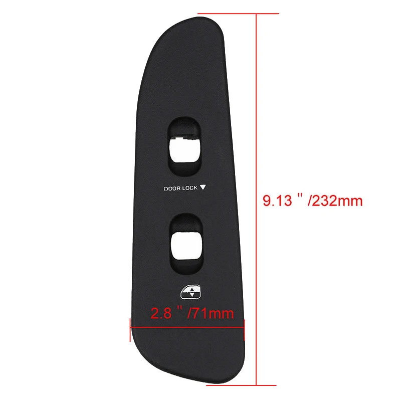 Автомобильный Мощность переключатель окна комплект пассажира переключатель окна и ободок 56007695AC 5HZ72XDVAC для Dodge Ram 1500 2500 3500 2003-2005
