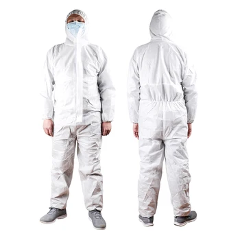 

2020 New Solid Disposable Protection Clothing Safety Coveralls Suit Anti Bacteria Safety Protection Clothes