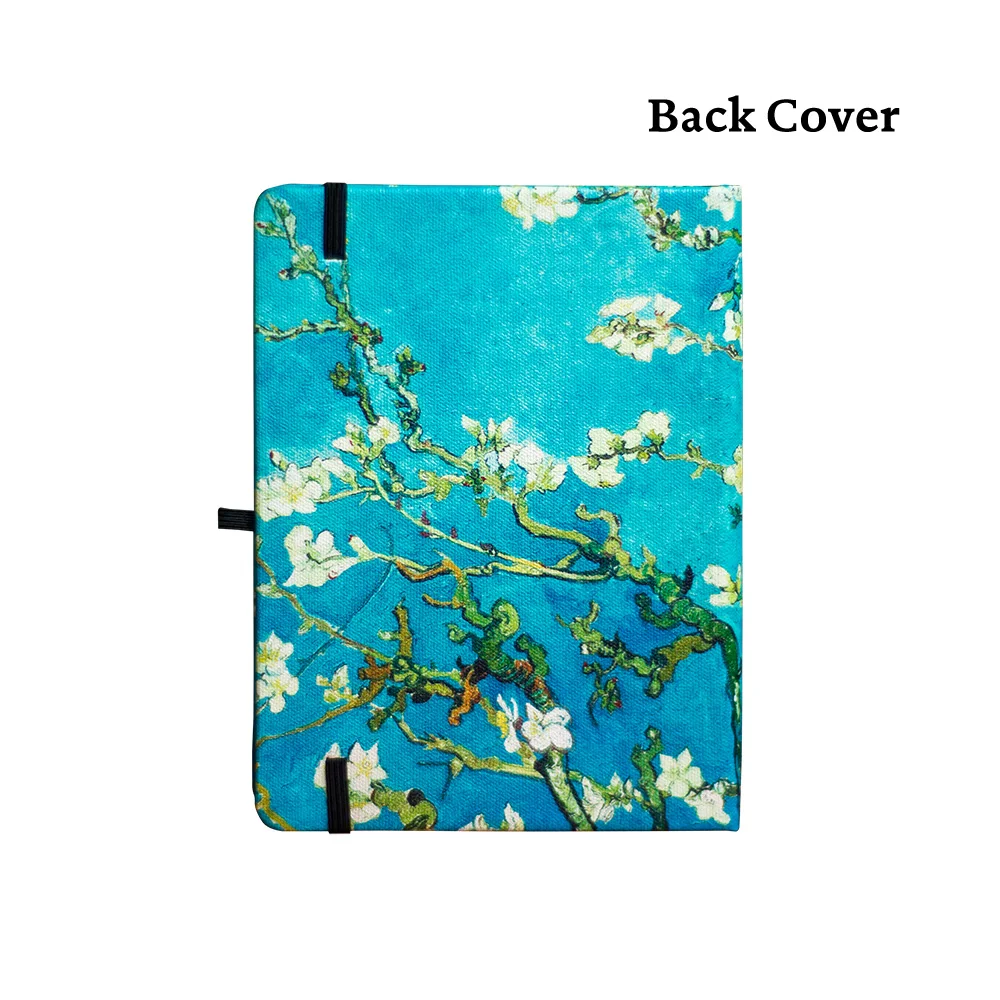 B6 Vincent Van Gogh Dotted Notebook Dot Grid Journal Hard Cover Blossoming Almond Tree 160gsm Planner Travel Diary B6 Vincent Van Gogh Dotted Notebook Dot Grid Journal Hard Cover Blossoming Almond Tree 160gsm Planner Travel Diary
