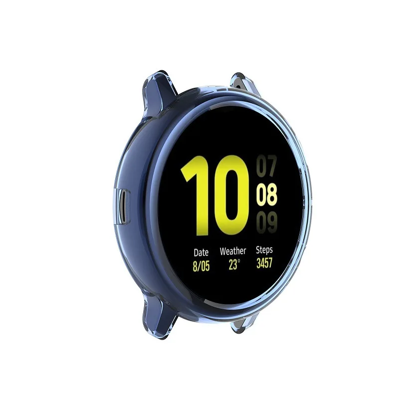 Samsung Galaxy Watch Active 2 44 мм 40 мм прозрачный ТПУ Силиконовый чехол сменный комплект SM-R830 R820