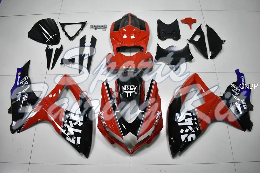 Фитиль для GSXR 750 2008 - 2010 K8 обтекатель Suzuki GSXR600 09 10 мотоцикла GSX R 600 08 | Автомобили и