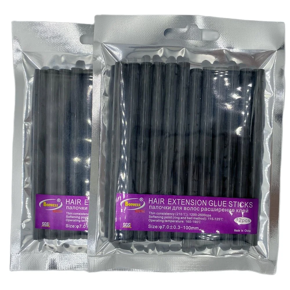 Hair Extension Glue Sticks 24 PCS/Lot diameter 7 x 100 mm Hot Melt 3 color
