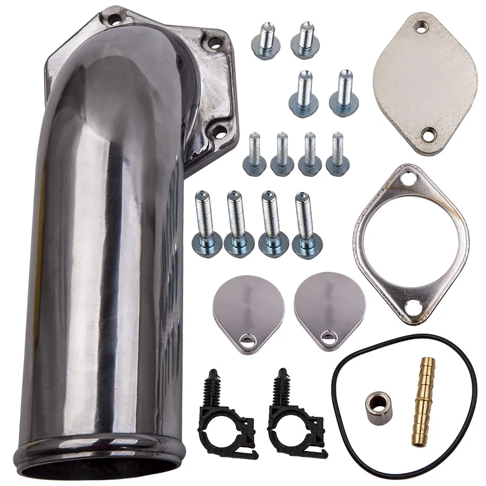 

EGR Valve Delete Kit w/ Intake Elbow for Ford F-550 6.4L 6400cc 391ci OHV V8 Powerstroke Diesel Turbo, 2010-2010