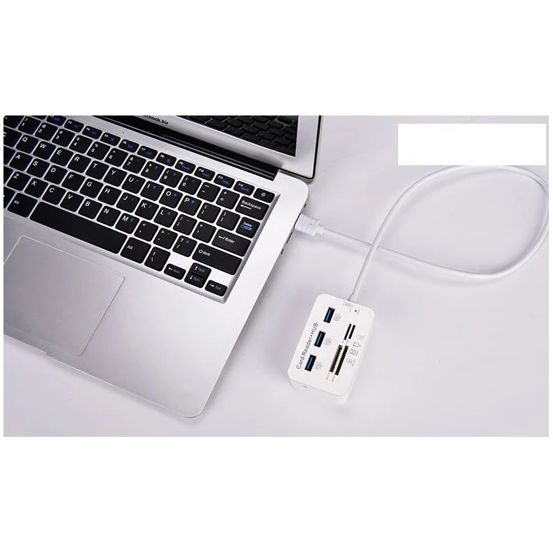 Новые 5 шт/упаковка, Порты и разъёмы USB 3,0 концентратор высокой Скорость Перезаряжаемые сосуд индикатор Переключатель адаптер для стационарного персонального компьютера Тетрадь