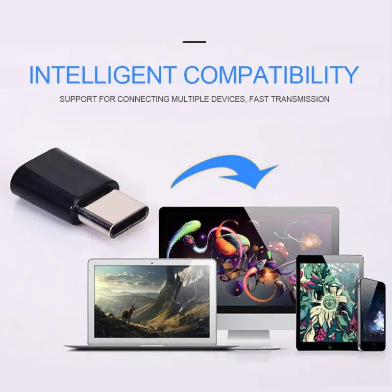 Адаптер для мобильного телефон OTG Android Type c к Micro USB интерфейс адаптер передачи
