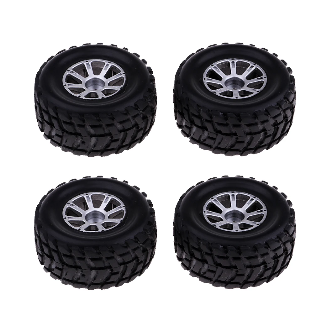 4pcs Remote Control RC Car Tire & Wheel Set for WLtoys A949 A959 A979 Accs