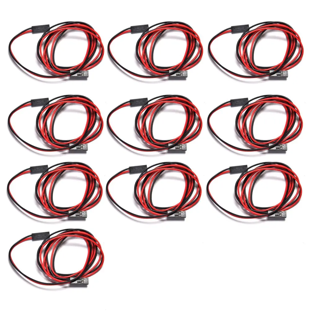 10Pcs70cm 2Pin кабель набор женский-Женский Перемычка провода для Arduino 3d принтера