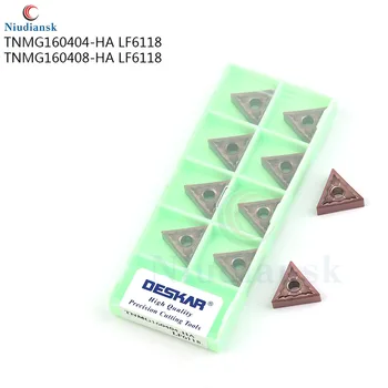 

Ex-factory price TNMG160404-HA TNMG160408-​​HA LF6118 High quality CNC lathe turning tool external turning tool carbide insert