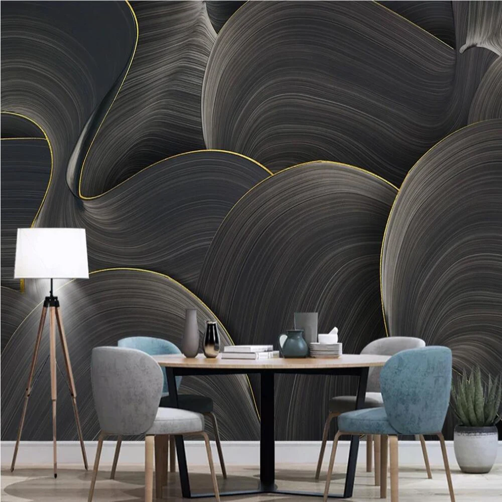 

Drop Shipping Custom 3D Wallpaper Mural Hand-painted Abstract Art Geometric Wallpaper Living Room Wall Background Wall Mural