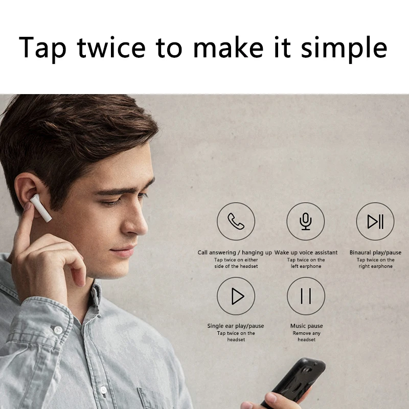 Xiaomi Airdots Pro 2 TWS LHDC Bluetooth беспроводные наушники интеллектуальное Голосовое управление двойной микрофон наушники с шумоподавлением
