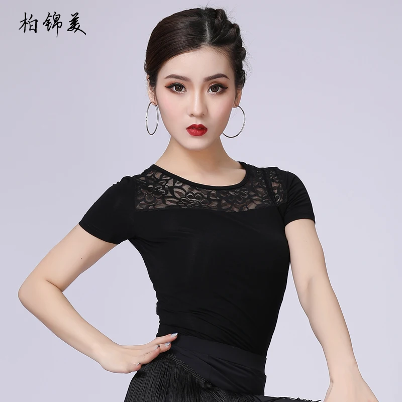 Latin Dance Shirt For Female Adult