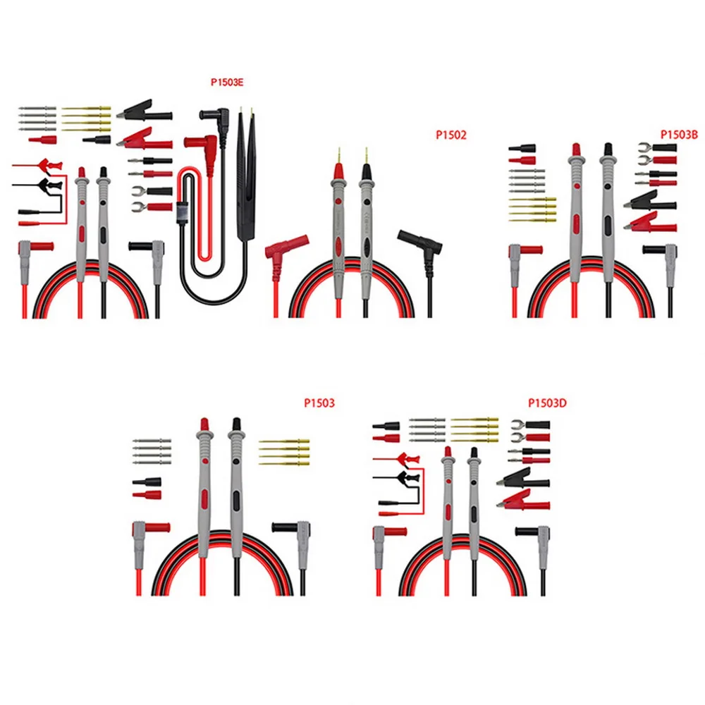 DIDIHOU датчики для мультиметра Сменные иглы тестовые комплекты проводов Щупы для цифрового мультиметра кабель Щупы для мультиметра наконечник провода