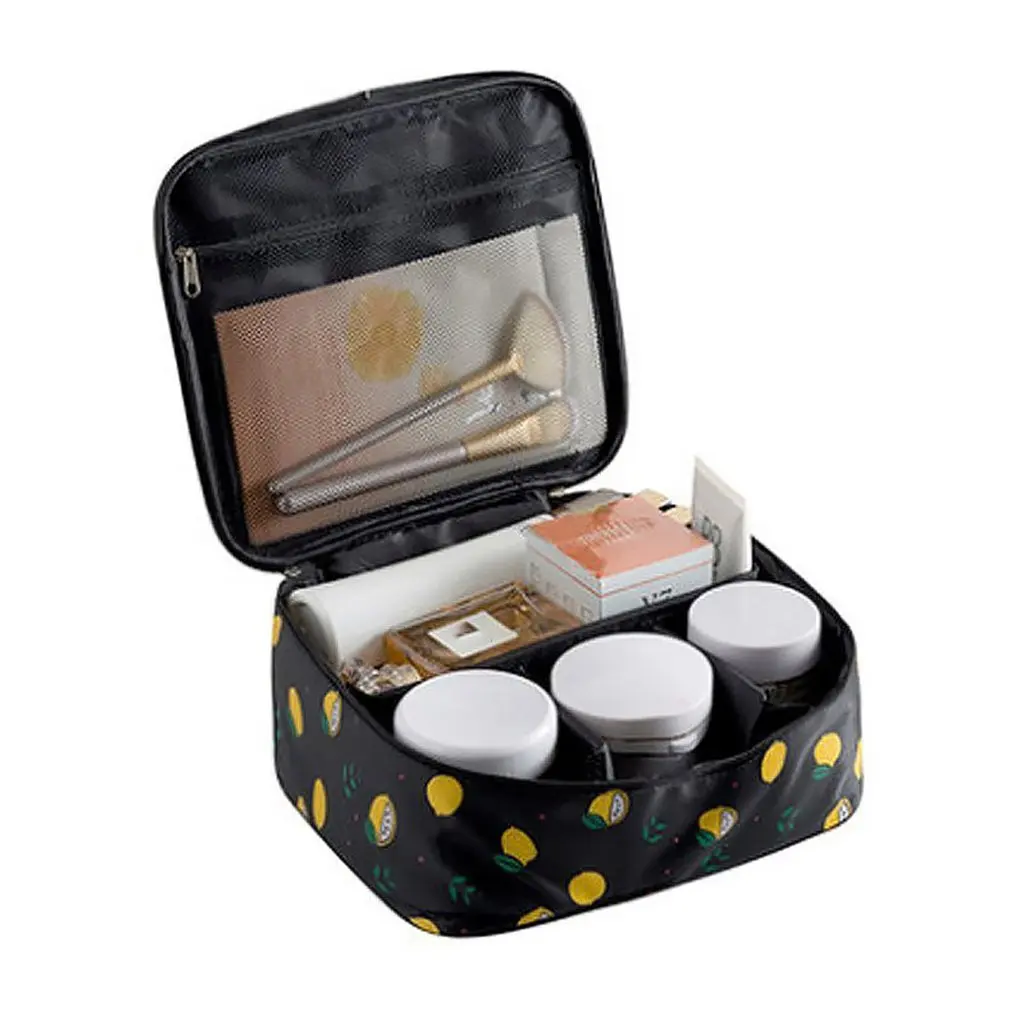 

Travel Storage Bag Multi-grid Box Oxford Lady Large Portable Waterproof Cosmetic Bag Storage Bag Large Capacity