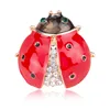 Fashionable Rhinestone Beetle Brooches Gifts for Women Enamel Insect Bee Spider Brooch Pin Small Bugs Jewelry Scarf Clip Broach ► Photo 3/6