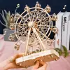 Robotime 232pcs Rotatable DIY 3D Ferris Wheel Wooden Model Building Block Kits Assembly Toy Gift for Children Adult TGN01 ► Photo 2/5