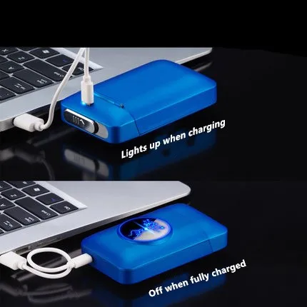Зажигалка и чехол для сигарет персонализированные Индивидуальные USB зарядка электронные зажигалки аксессуары для курения подарок для бойфренда