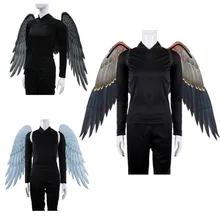Лидер продаж, демон и ангел крыло косплей реквизит Орел Vulture Хэллоуин Марди Гра крылья для вечеринки конечность для мужчин женщин мальчиков и девочек