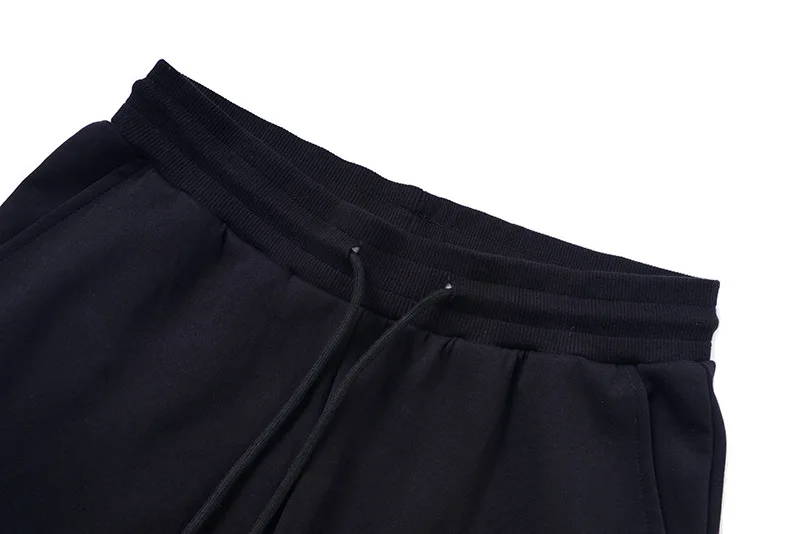 Высокая Новинка Роскошные 19ss Классические хлопковые зубы акулы удобные Классические Пейсли 4 белые брюки, тренировочные брюки в повседневном стиле# m28