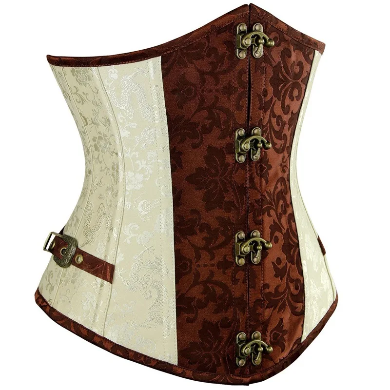 

Wholesale Party Dress Women Corset Underbust Printing Bustiers Slimming Belt Body Shaper Up boned Overbust Waist Women Costumes
