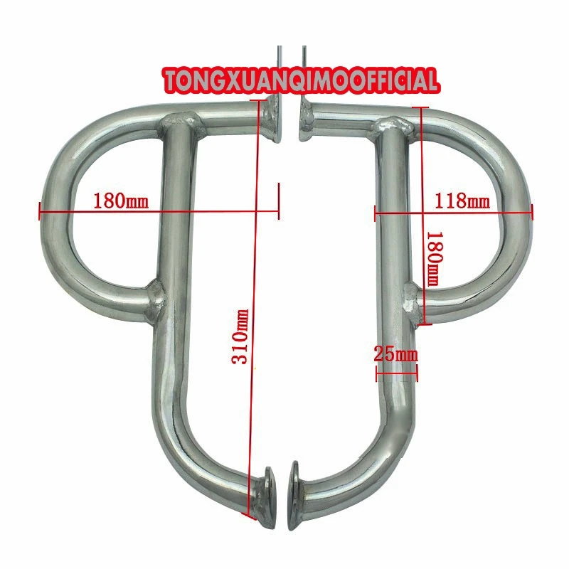 

Fits for Yamaha Virago XV 400 535 XV535 XV400 all years Chrome Engine Guard Crash Protect bars protector