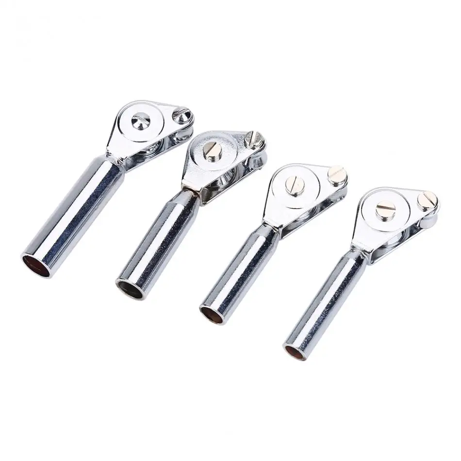 5x Fishing Rod Double Roller Pole Guide Stainless Steel Tip-top Bearing 