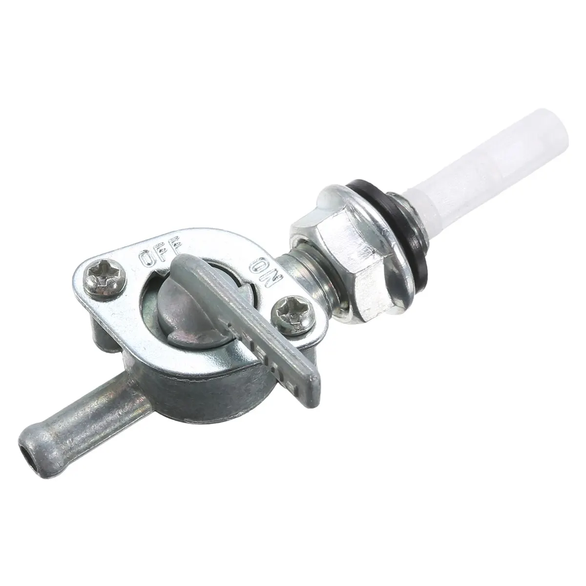 1PC Metal Sliver Fuel Tank Switch Valve Petcock Universal Generator Accessories For Motocross Motorcycle ATV Moped 49cc-80cc