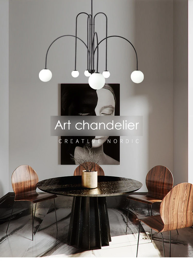 wagon wheel chandelier Nordic minimalist living room restaurant lamp creative personality study cafe clothing store art chandelier foyer light fixtures