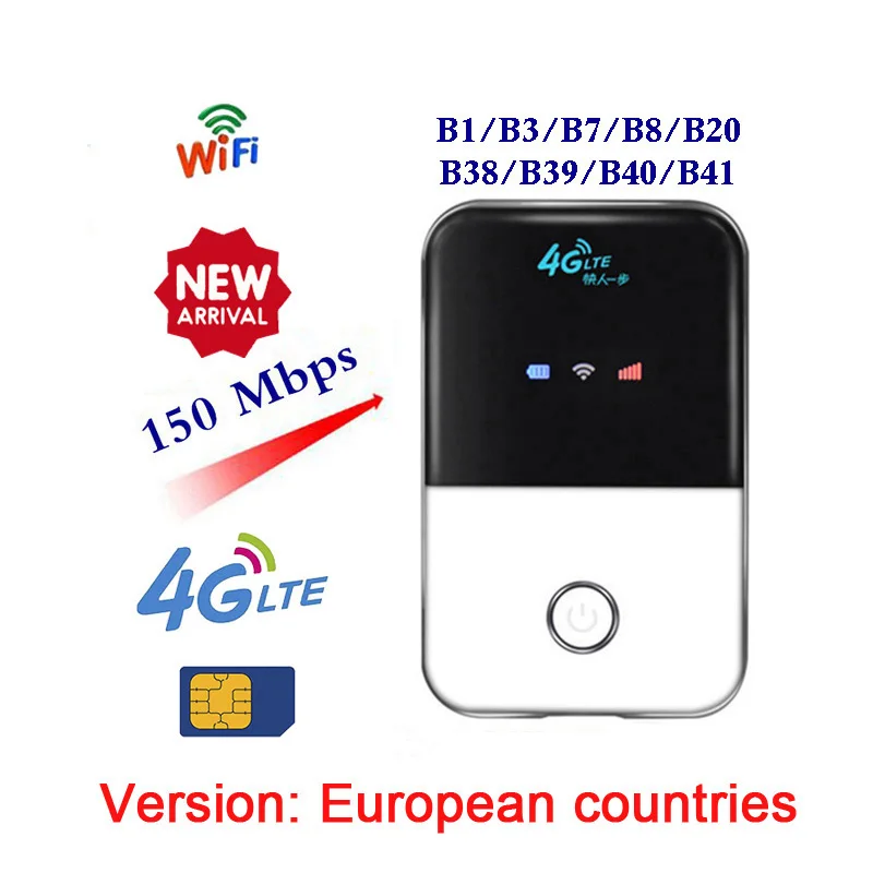 DongZhenHua CAT4 150Mbps 3G 4G Router Unlocked Global 4G Sim Card Router Wireless LTE 4g Wifi Router Portable Mobile Hotspot wifi repeater with lan port Modem-Router Combos