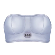 

Charging Electric Breast Massage Bra Vibration Chest Massager Growth Enlargement Enhancer Breast Heating Stimulator Machine USB