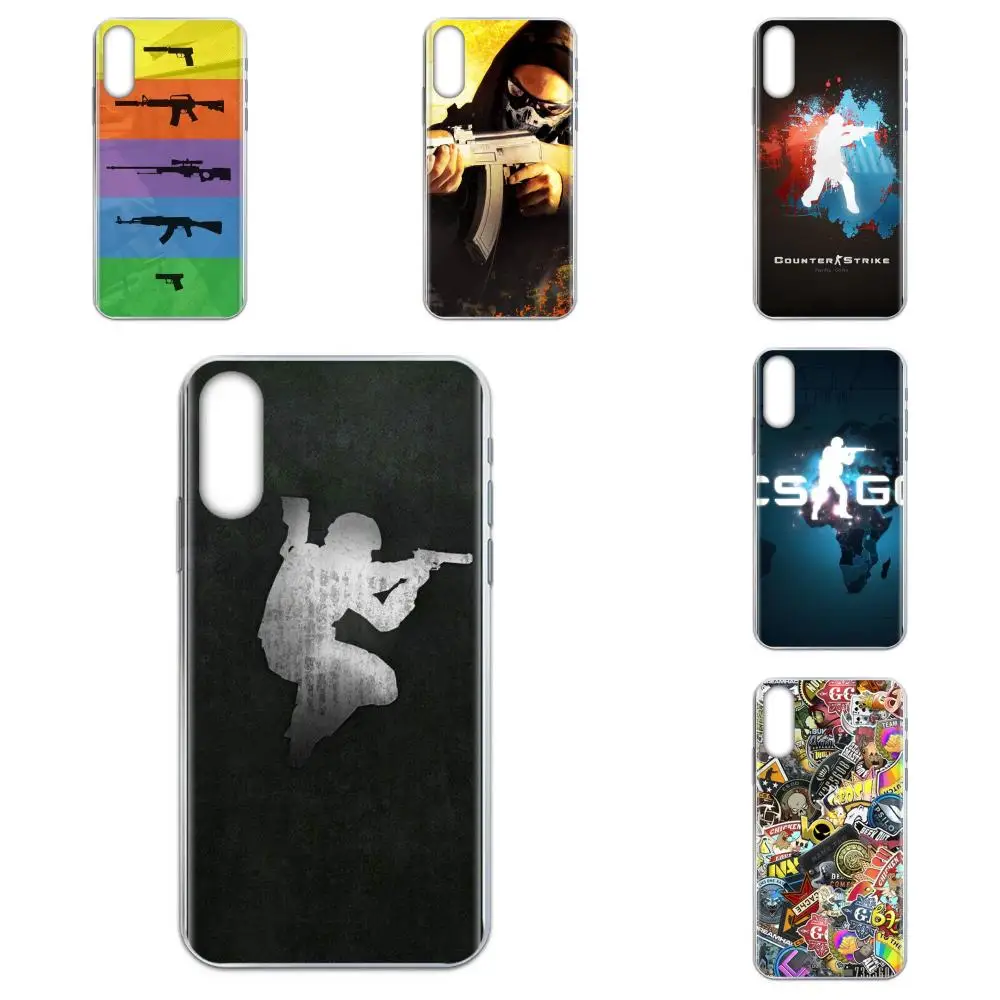 Cs Go красочная наклейка для Apple iPhone 4 4S 5 5C 5S SE SE2 6 6S 7 8 11 Plus Pro X XS Max XR мягкий ТПУ новый