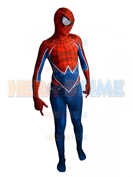 Punk Spiderman Costume 3D Printing spandex cosplay spider-man suit for adult/kid 
