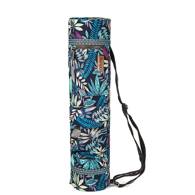 Printed Yoga Mat Bag for Men and Women, Gym Mat Case, Easy Carry, Pilates, Fintess, Yoga Backpack, Dance Sports yoga bag