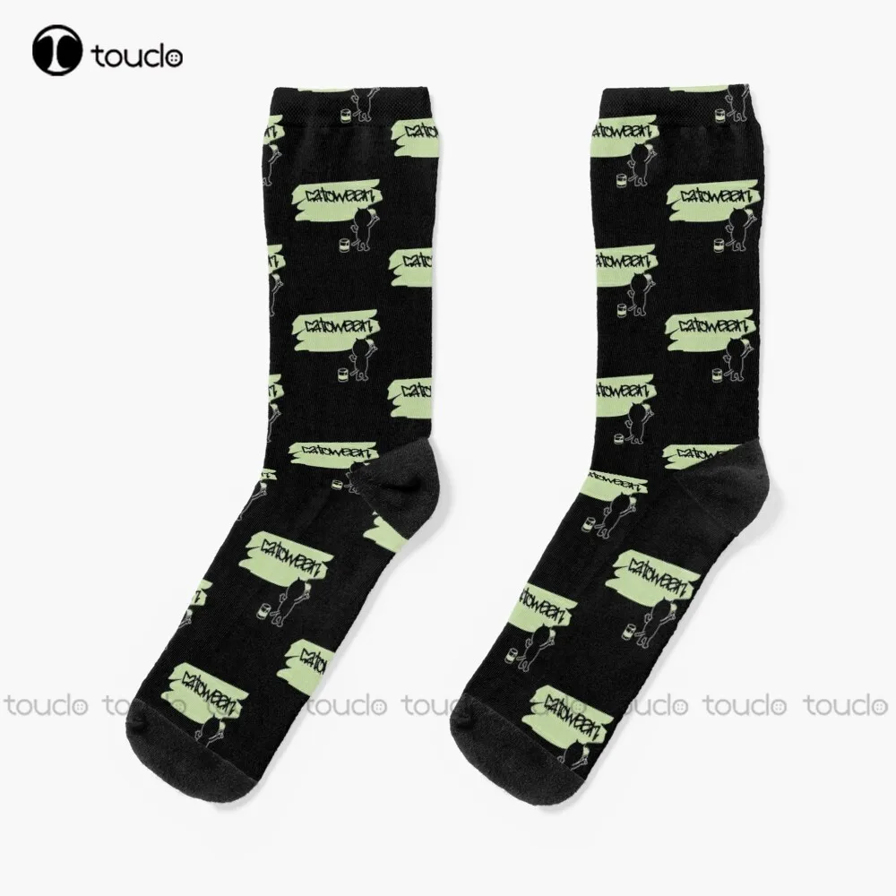 

Catoween Socks Sock Personalized Custom Unisex Adult Teen Youth Socks 360° Digital Print Fashion New Women Men Funny Sock Gift